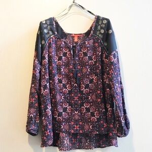 CHELSEA & VIOLET Boho Embellished Tunic